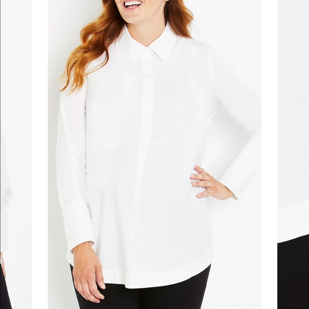Motherhood maternity button down blouse